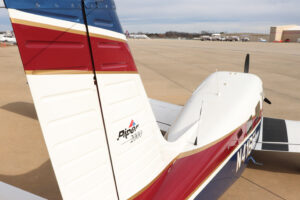 Right Vert Tail Fwd N4165l