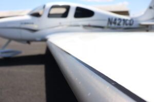 Left Wing Close N421cd