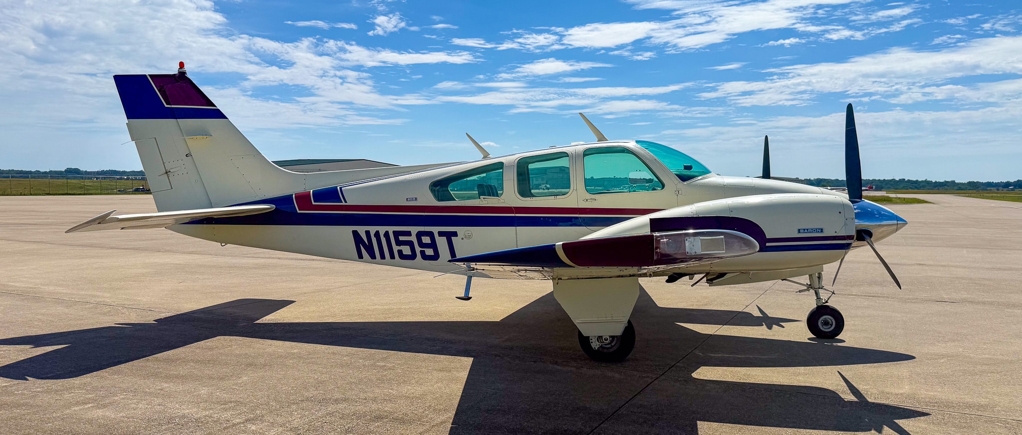 1974 Beechcraft B55baron Forsale Airmart14
