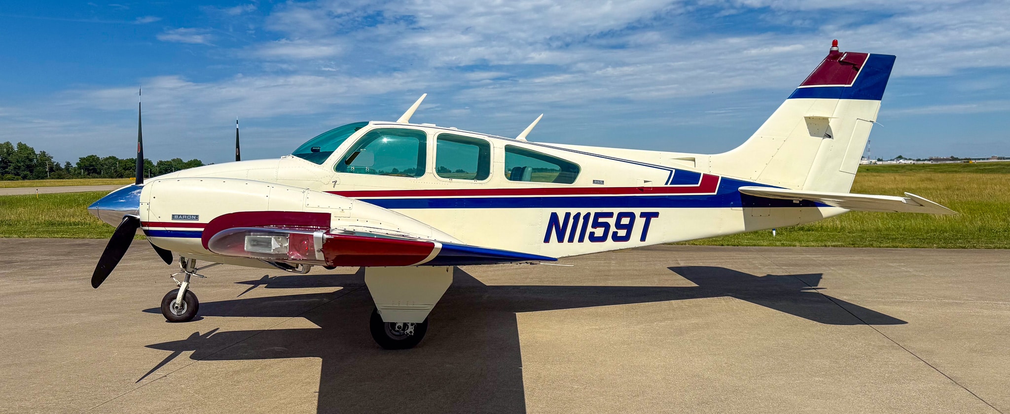 1974 Beechcraft B55baron Forsale Airmart9