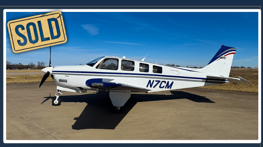 Sold 2016 Beechcraft Bonanza G36
