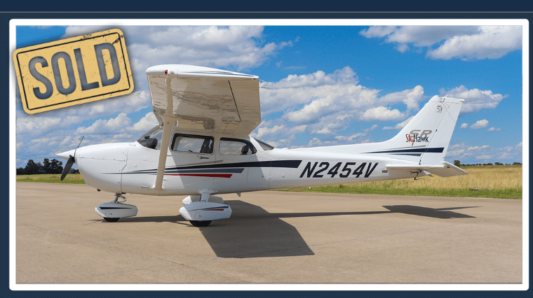 Sold 2001 Cessna 172