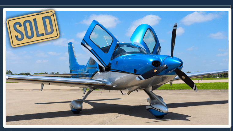 Sold 2017 Cirrus SR22