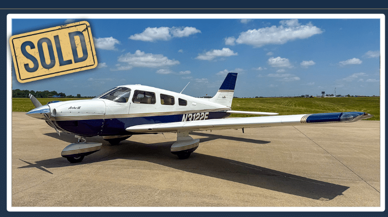 Sold 1999 Piper Archer III