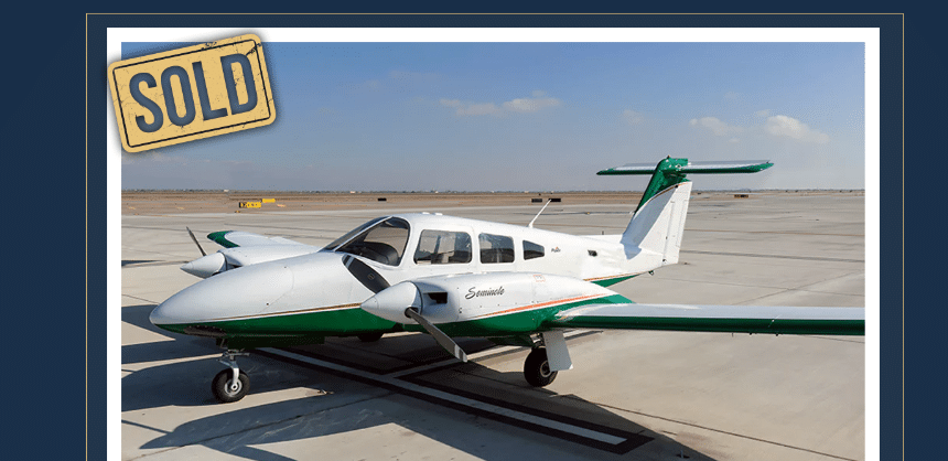 Sold 2000 Piper Seminole