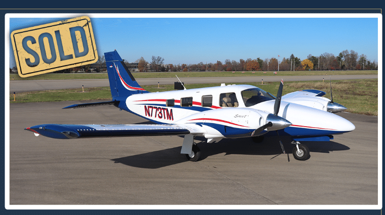 Sold 2012 Piper Seneca V